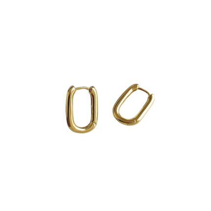 Linear Earrings | Gold